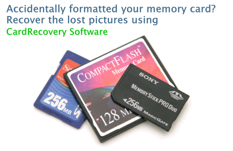 formatted memory card recovery unformat